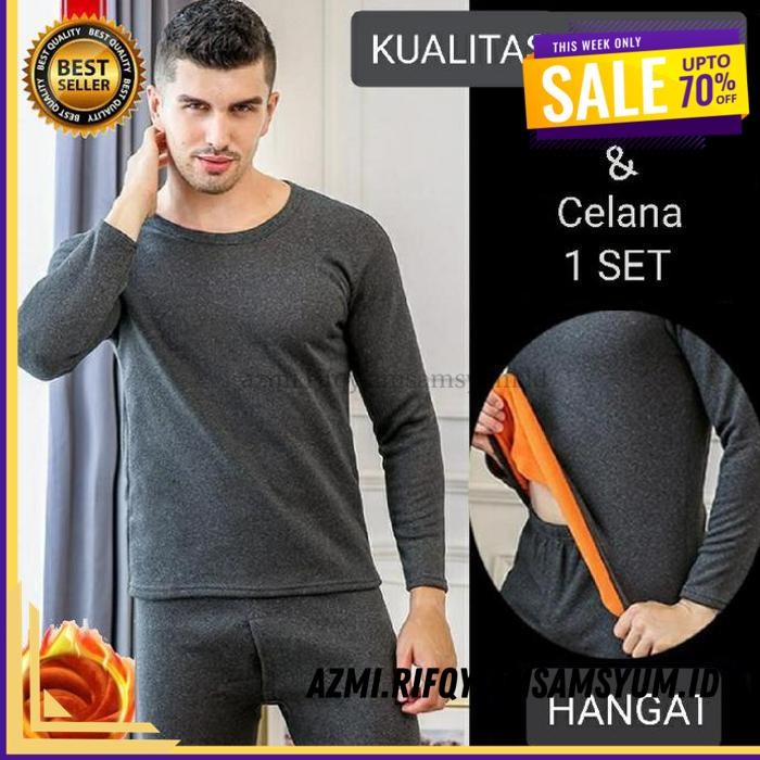(DONE) LONG JOHN PAKAIAN DALAM PRIA MUSIM DINGIN HOT DEAL 