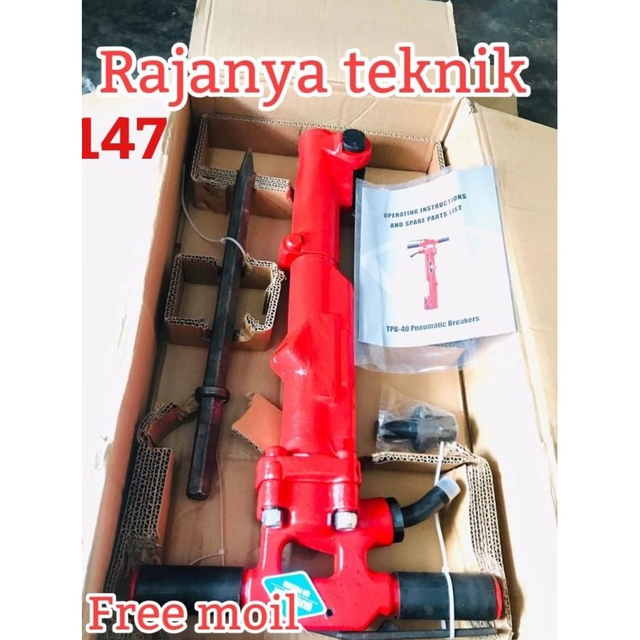 socket - Jack hammer TPB-40 pneumatic breker TOKU Heavy duty
