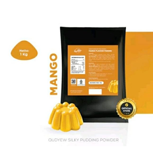

Siap Kirim Comefood Mango Silky Puding 1 kg / Come Food Mangga Pudding Powder ORI