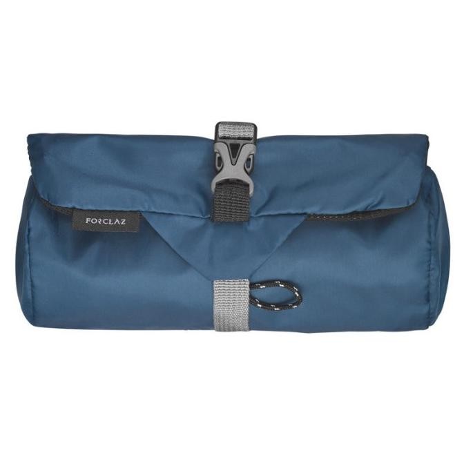 

BLUE- TAS PERLENGKAPAN MANDI TREKKING FOLDABLE TOILETRY BAG ULTRA LIGHT BLUE