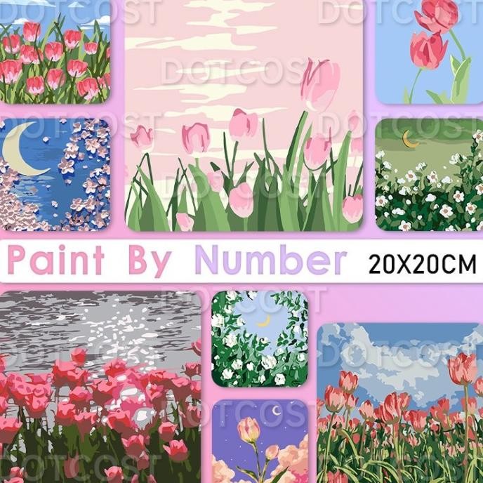 

Grosir Pemesanan Paint By Number Kkv/Paint By Number With Frame/Meluk Forsale!