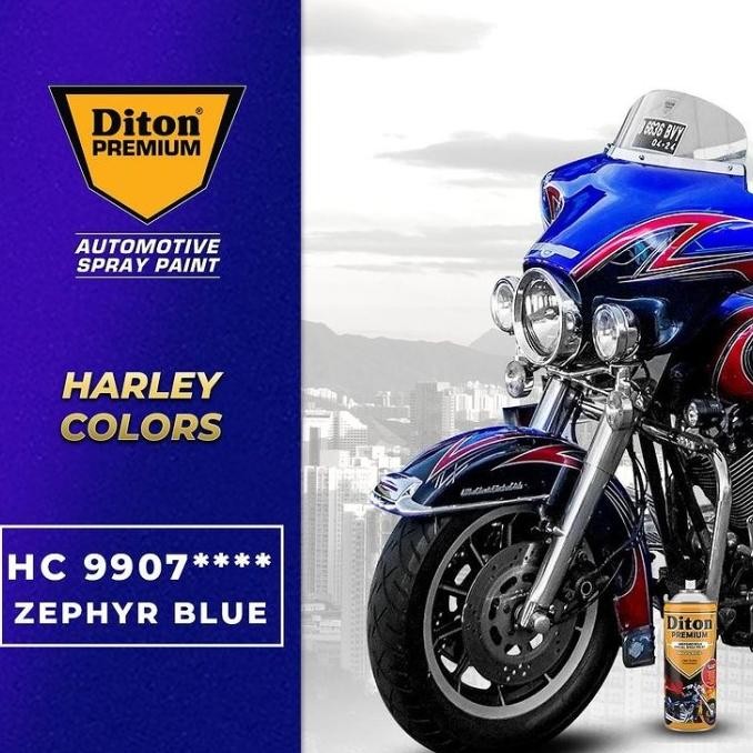 

BLUE- CAT SEMPROT DITON PREMIUM HARLEY COLORS - ZEPHYR BLUE HC9907****