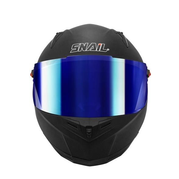 

BLUE- SNAIL FFS1 HITAM DOP VISOR REVO BLUE