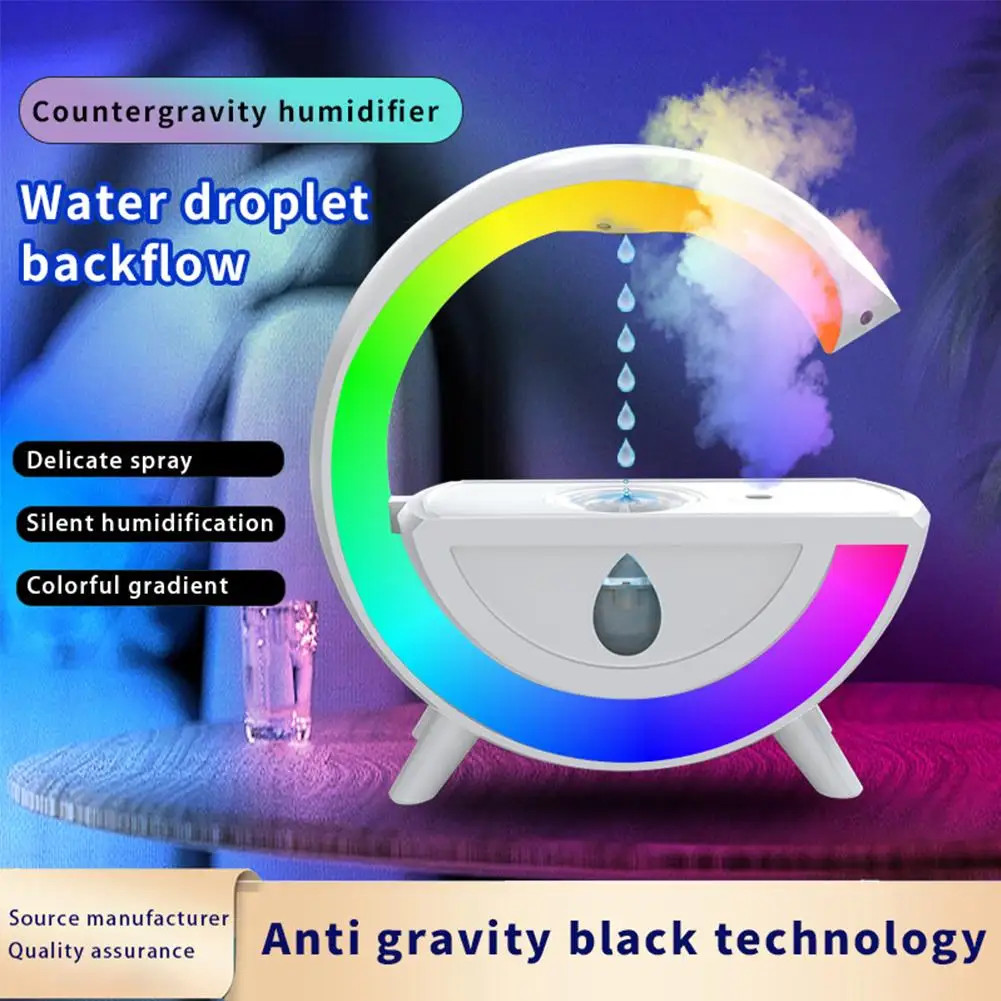 

- GFORMA G Shape LED Humidifier Aromatherapy Pelembap Ruangan 350ml - T00K8 -