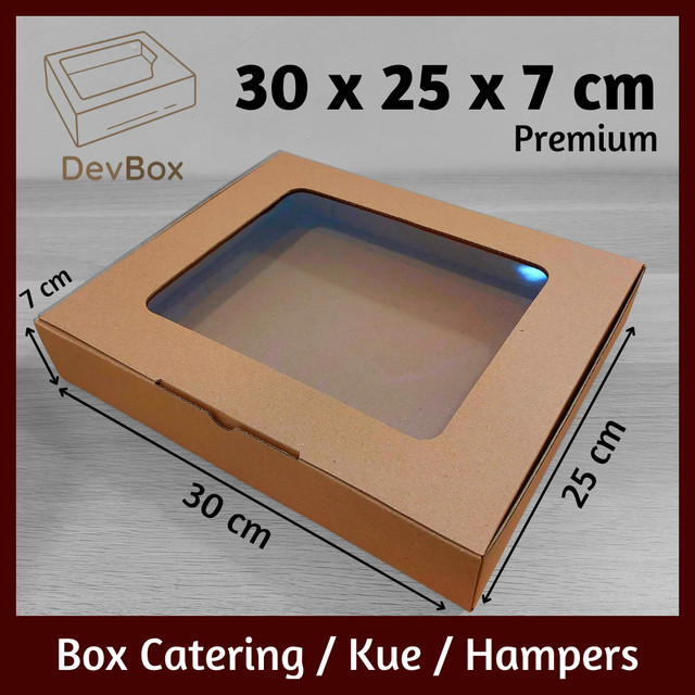 

Kardus Mika 30 x 25 x 7 cm | Kotak Makanan, Catering, Kue, Hampers, Hadiah | Model Pizza Tanpa Lakban