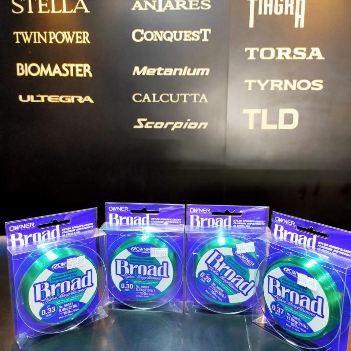 Senar Owner Broad 150m// 0.28, 0,30, 0.33, 0.37