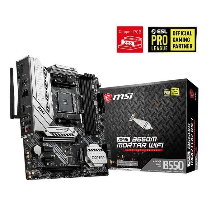 socket - MSI MAG B550M MORTAR WIFI (Socket AM4)