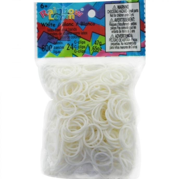 

Terlaris Rainbow Loom Original Refill White COD