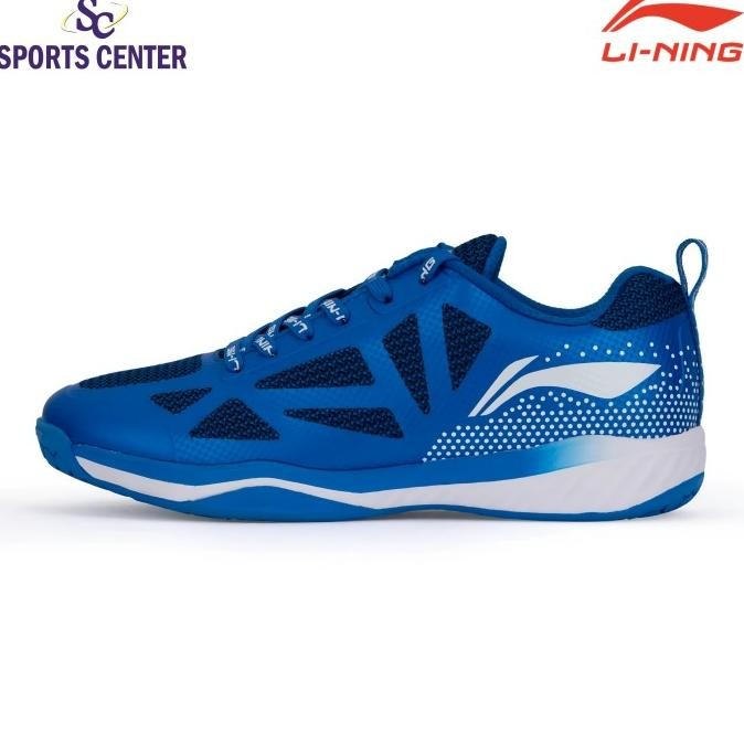 

BLUE- NEW SEPATU BADMINTON LINING ULTRA FLY II / 2.0 AYTT049 BLUE / WHITE
