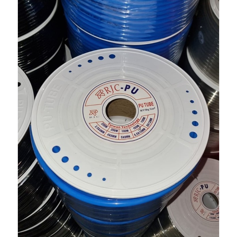 Selang Pu 12 mm x 8 mm selang pneumatic ( POLYURHETANE ) harga 1 roll