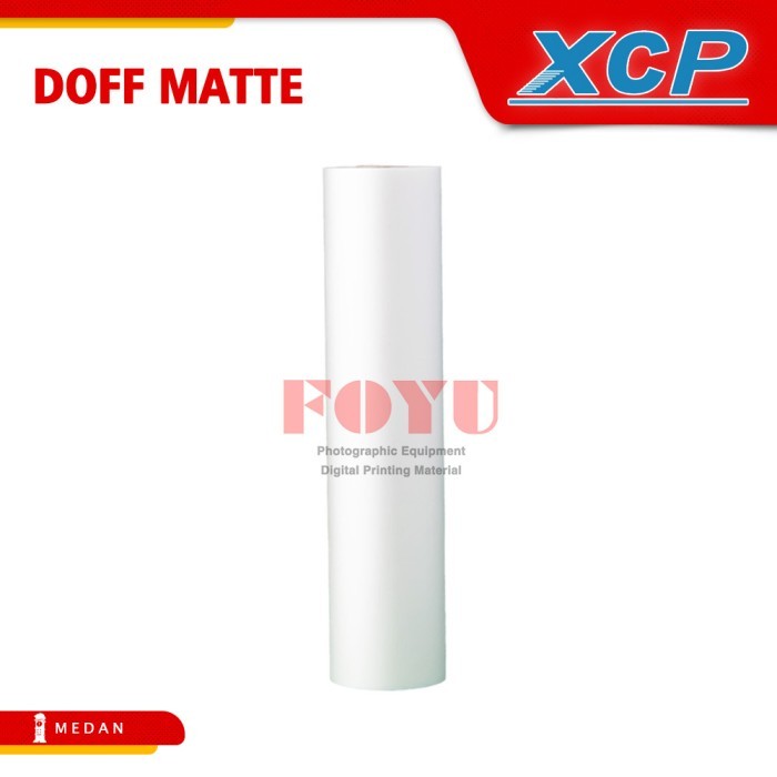 

NEW Plastik Laminasi Panas BOPP Thermal XCP Roll 21 mic 33CM x 150M