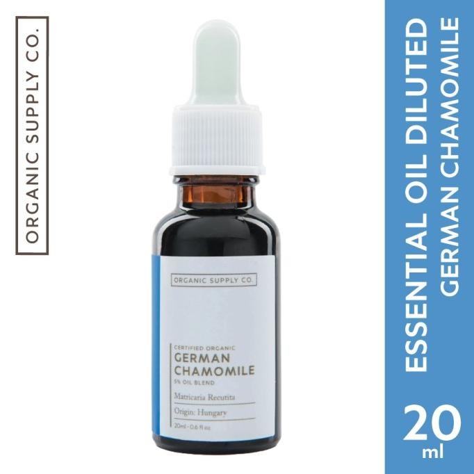 

BLUE- ORGANIC SUPPLY CO - GERMAN BLUE CHAMOMILE IN JOJOBA ORGANIC - 20ML