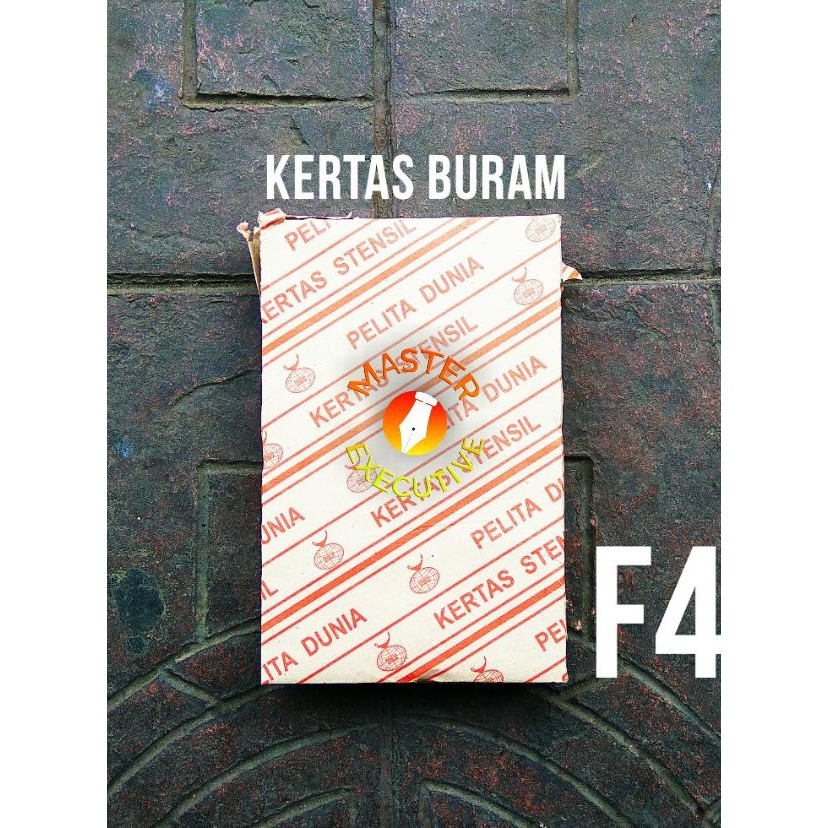 

Sale Pelita Dunia Kertas Stensil F4 / Folio Buram 215 X 330 Mm - Bukan Hvs