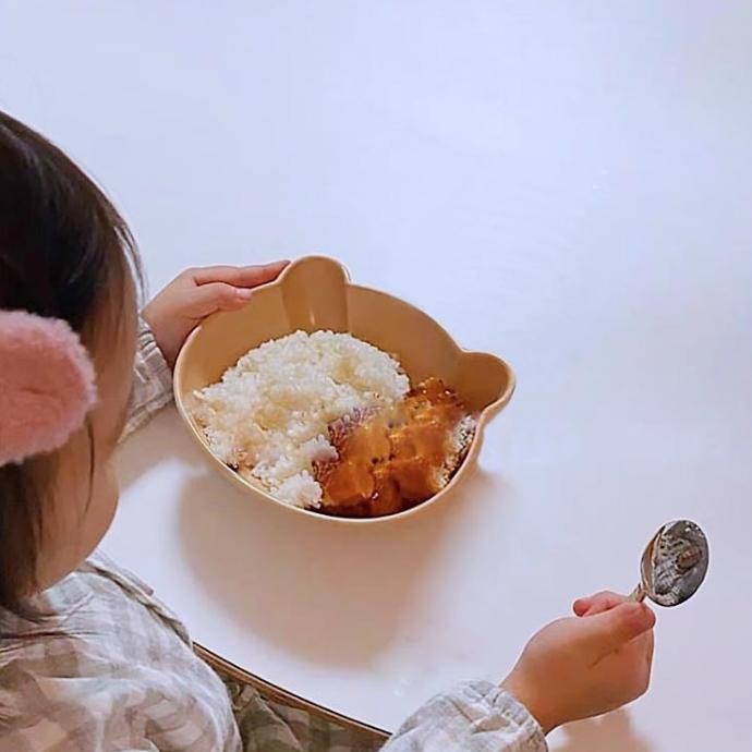 Bear Bowl Mangkok Keramik Korea Bentuk Bear Lucu Beary Bowl Korean GTM