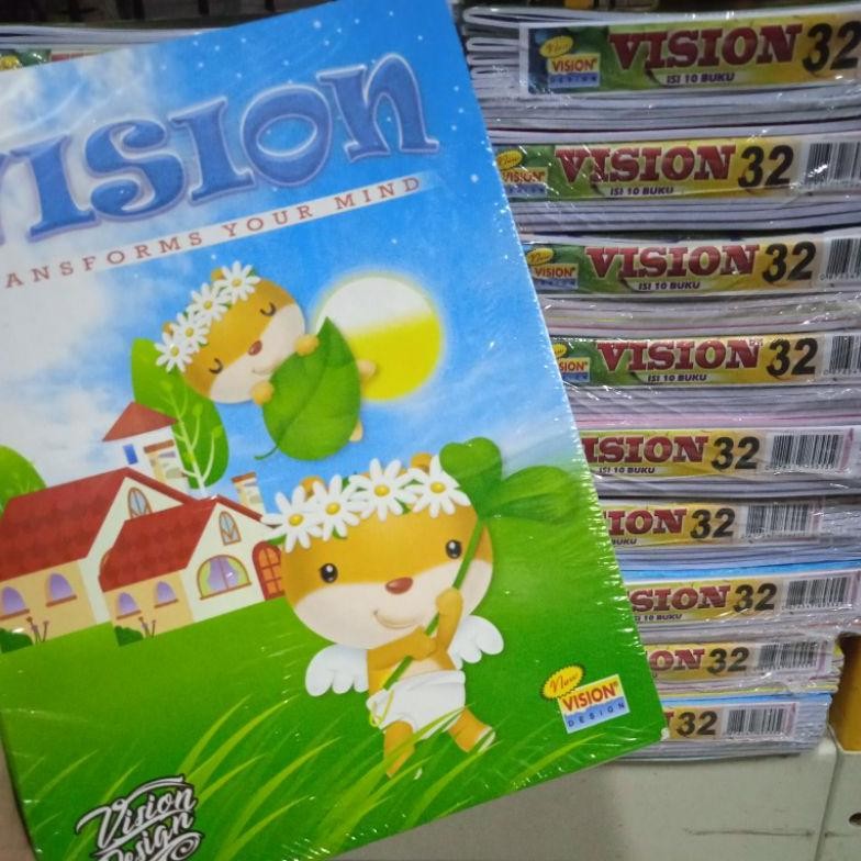 

Terbaru Buku Tulis Vision 32 Lembar (Isi 10 Buku)