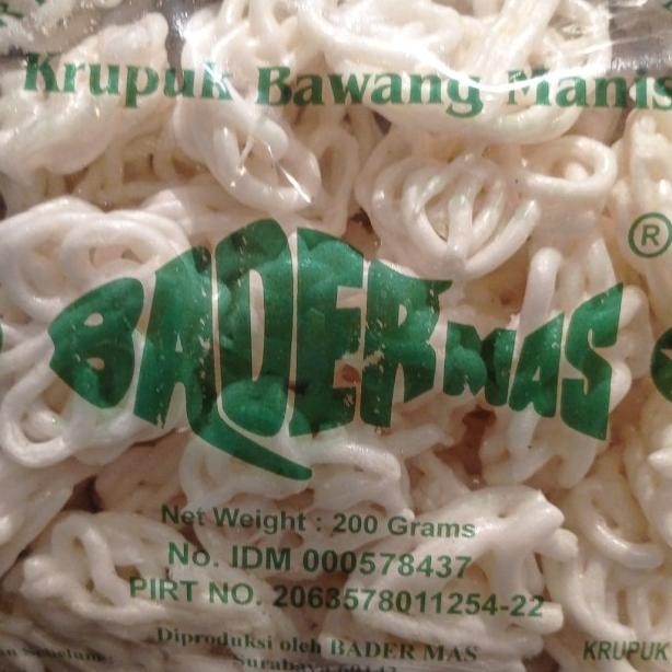 

Badermas Kerupuk Bawang Manis 200Gr