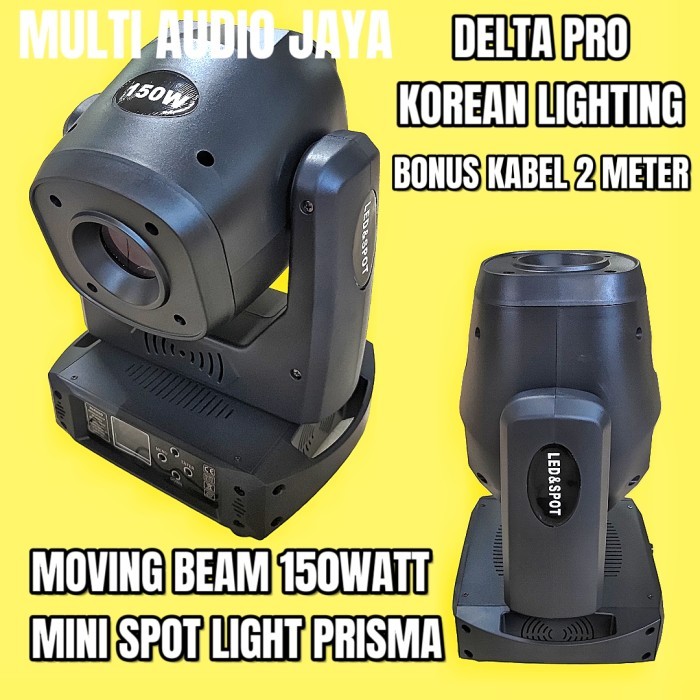 Lampu Lighting Moving Beam Spot 150Watt