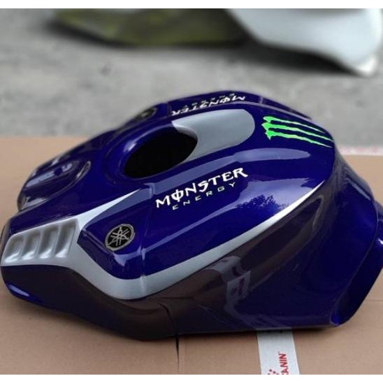 eme cover tanki r15 v2 model r1 tangki r15 v2 movis biru list putih