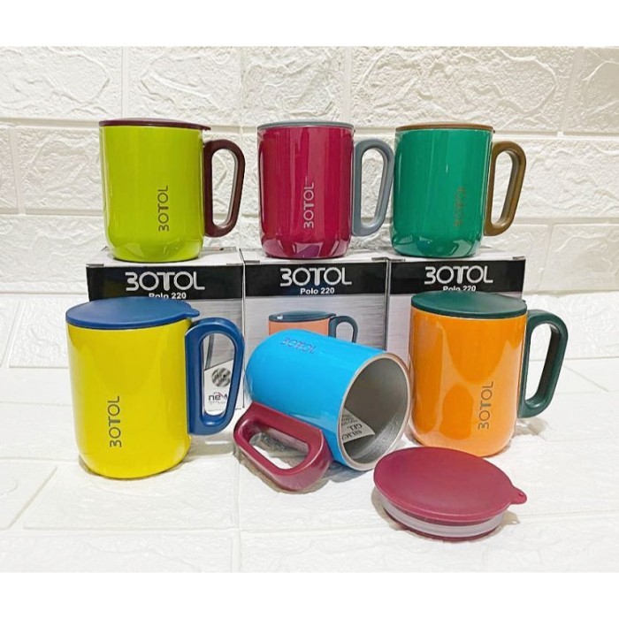 GELAS DUBBLIN TAHAN PANAS DINGIN POLO / MUG GELAS DUBBLIN CANGKIR DUBL