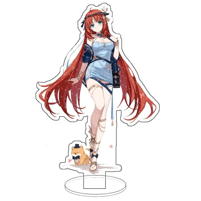 GENSHIN IMPACT AKRILIK STAND HUTAO SHENHE GANYU AYAKA NINGGUANG FANART