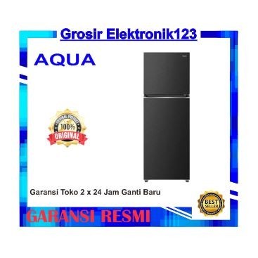 KULKAS AQUA AQR-DTM285CBP DS 2 PINTU DTM 285 CBP DS TURBO COOLING