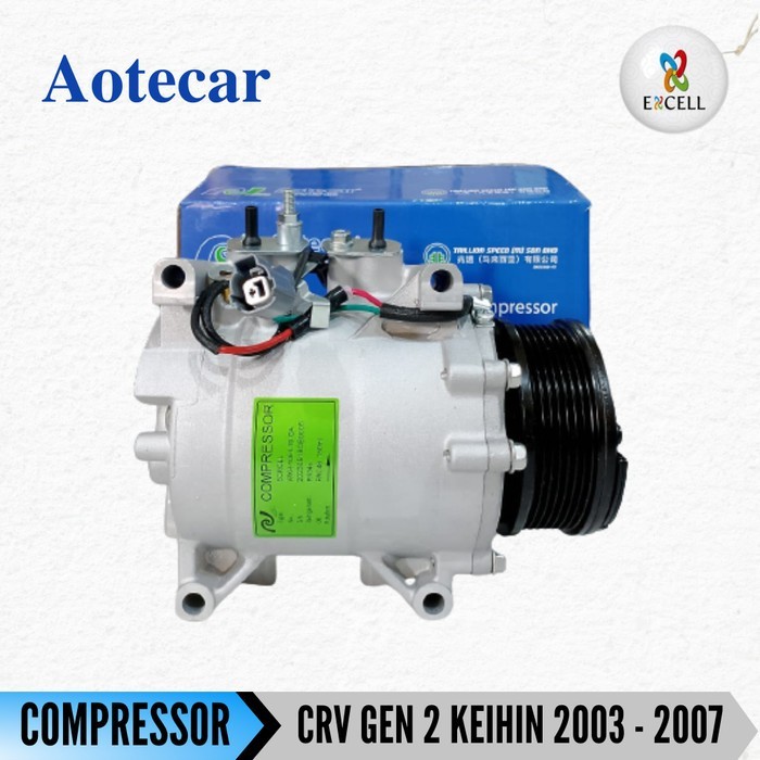 COMPRESSOR KOMPRESOR AC MOBIL CRV GEN 2 KEIHIN 2003 - 2007