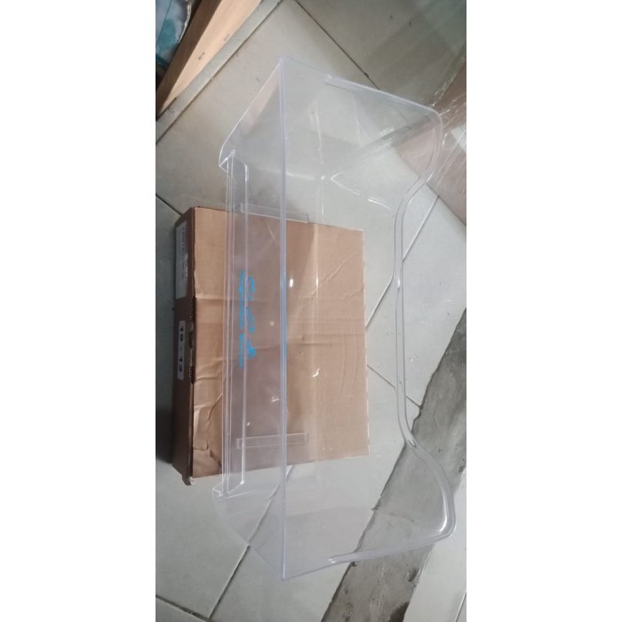 RAK BUAH DAN SAYUR KULKAS SANYO AQUA JAPAN 2 PINTU AQR-D239 AQR D239