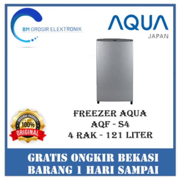 AQUA FREEZER 4 RAK S4 121 LITER