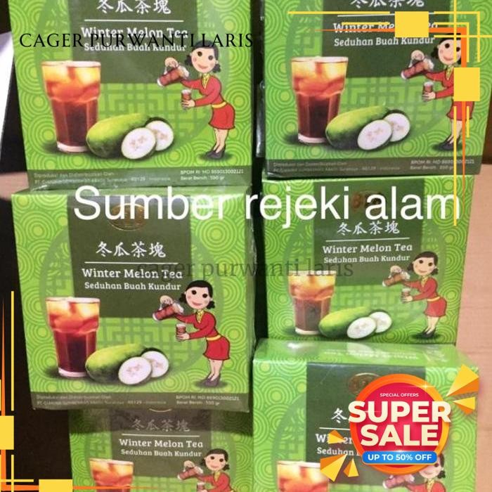 

TEH KUNDUR - WINTER MELON TEA GRATIS ONGKIR!!