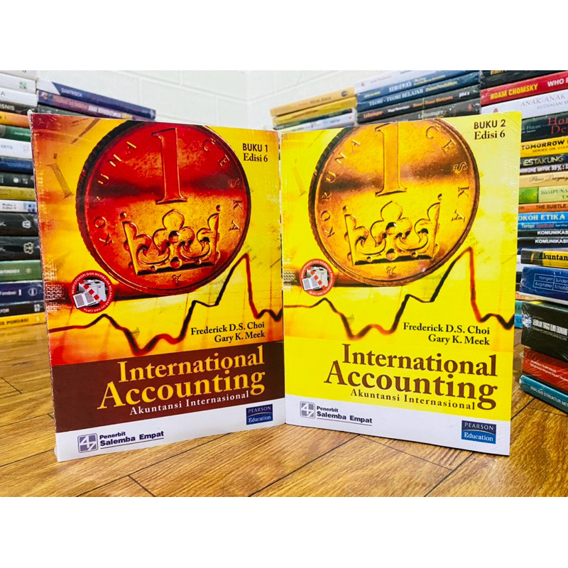 

Paket 2 buku Akuntansi internasional (international accounting) edisi 6 buku 1 dan 2 oleh Frederick choi