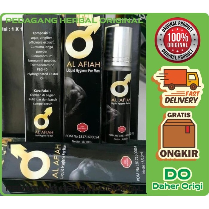 Cuci Gudang Hajar Al Afiah - Original 100% - Berkhasiat - Bpom 8 Ml