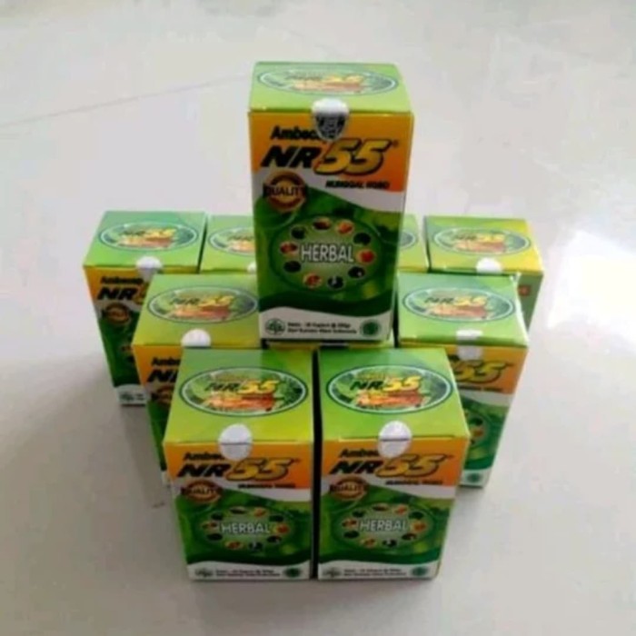Terlaris Ambecap Nr55 Obat Herbal Original Isi 30 Kapsul Dari Nunggal Roso