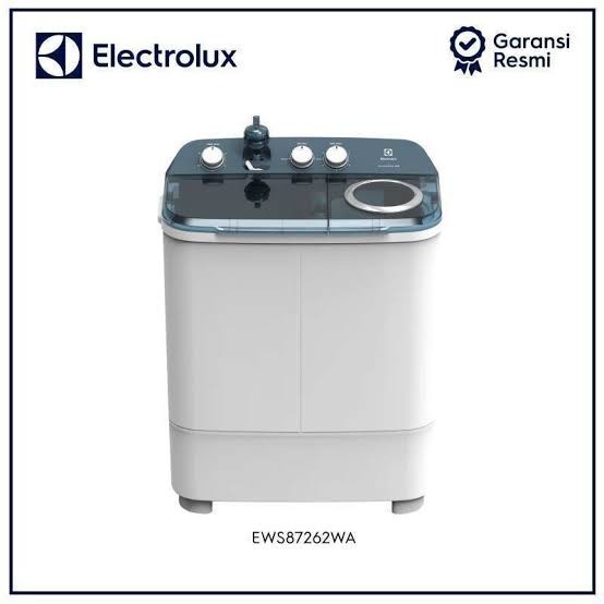 ELECTROLUX EWS87262WA MESIN CUCI 2 TABUNG 7 KG EWS 87262 WA