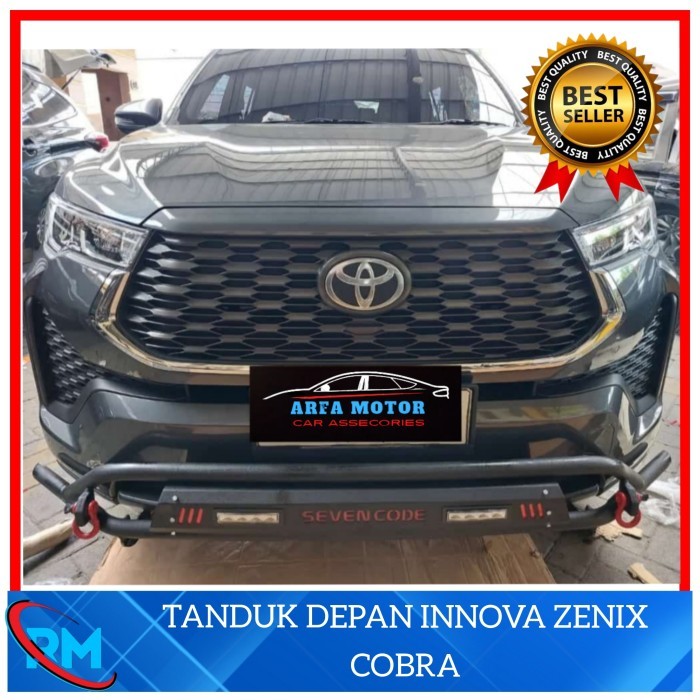TANDUK DEPAN INNOVA ZENIX COBRA BESI BUMPER DEPAN INNOVA ZENIX COBRA