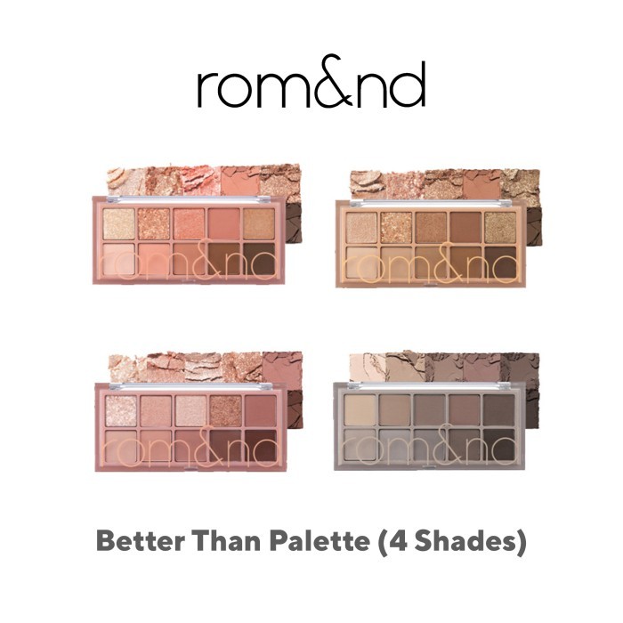 ROMAND - NEW ARRIVAL Better Than Palette (4 Shades)