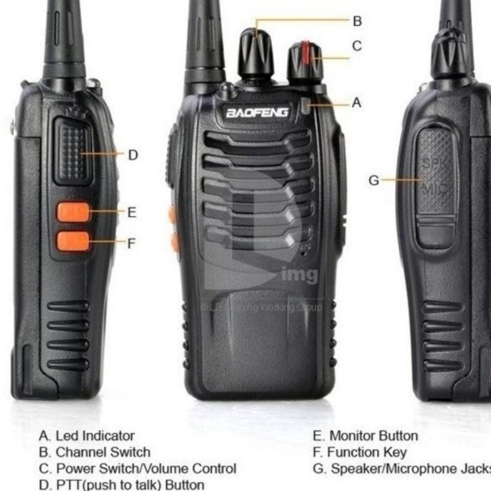 HT BAOFENG BF-888S Walkie Talkie