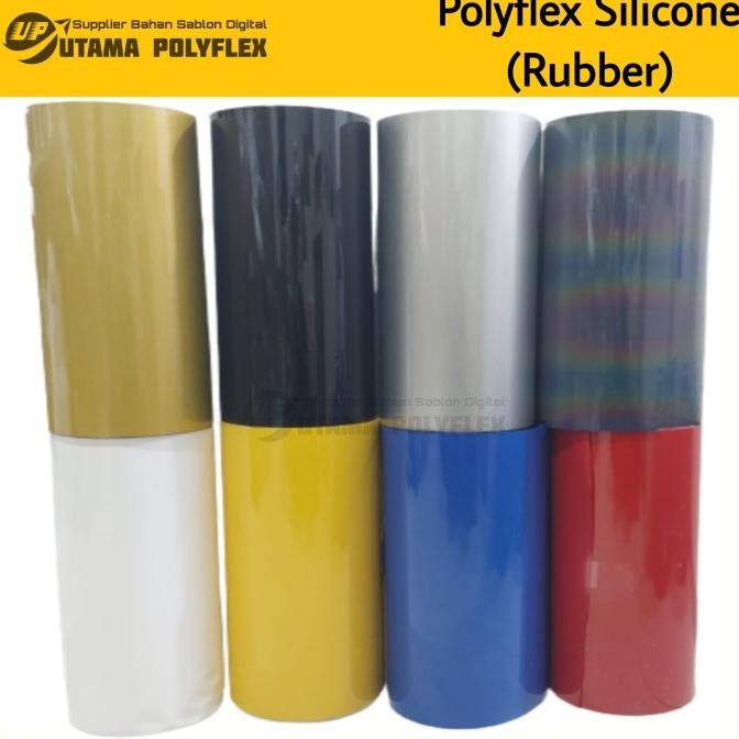 

Polyflex Silicone / Poliflex Silikon / Bahan Sablon Rubber Timbul