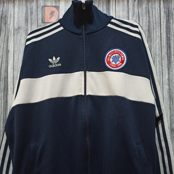 TRACKTOP ADIDAS USA MACCABIAH GAMES 1985 VINTAGE RARE ITEM