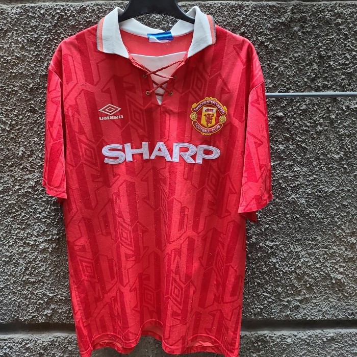 JERSEY ORIGINAL MAN UTD 1992-1994 HOME CANTONA