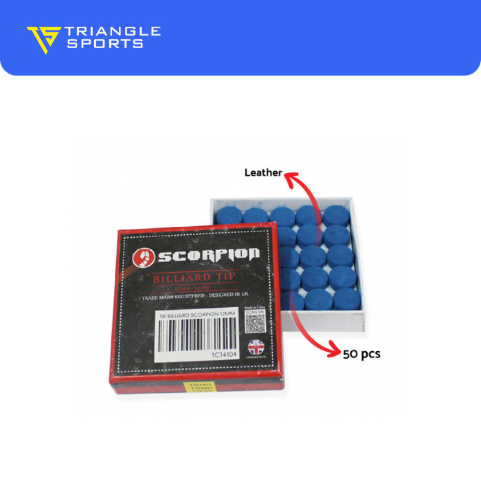 BILLIARD TIP SCORPION BILLIARD CUE TIP
