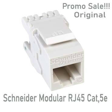 SCHNEIDER MODULAR RJ45 CAT.5E