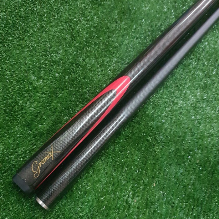 SNOOKER CUE CARBON _ BILLIARD CUE BOLA KECIL / TANGGUNG
