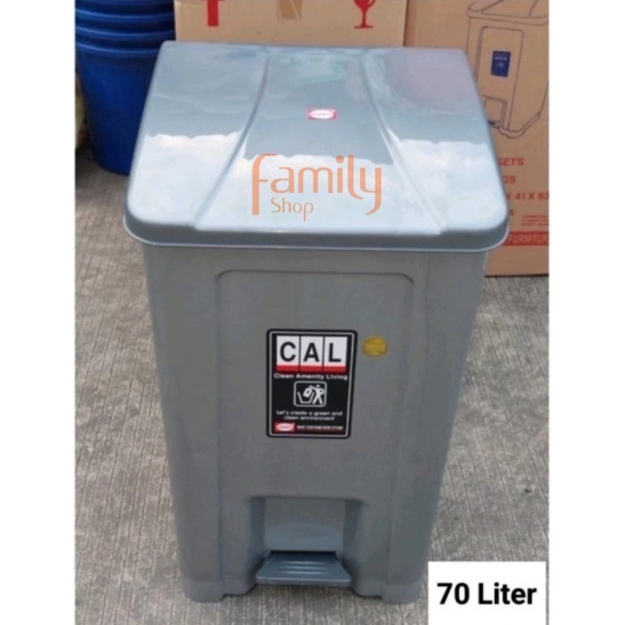 TEMPAT SAMPAH INJAK BESAR SHINPO 790 / TONG SAMPAH INJAK JUMBO 70LITER