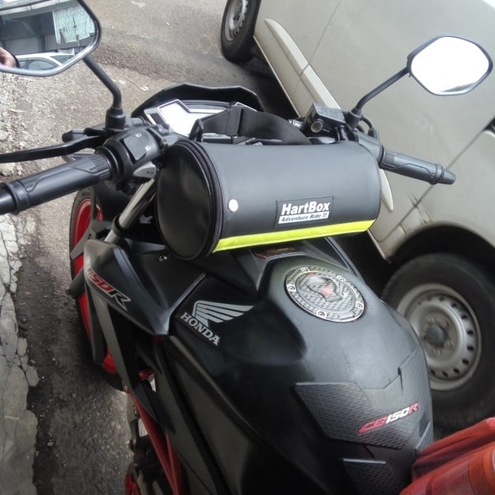 TAS TABUNG BESAR COCOK UNTUK TEMPAT JAS HUJAN MOTOR LAKI CB150R VIXION