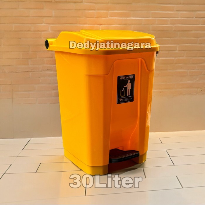TEMPAT SAMPAH INJAK 30LTR ROCKY TEMPAT SAMPAH MEDIS