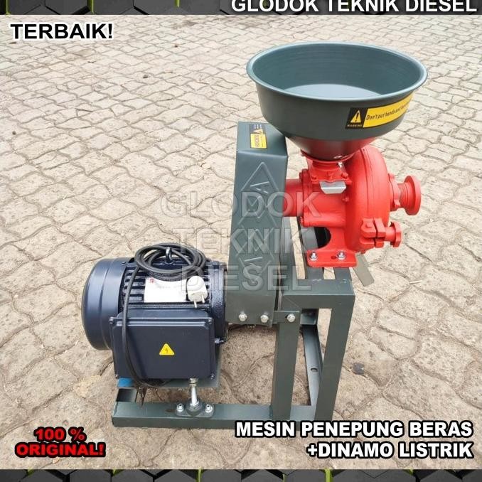 TERMURAH - MESIN PENEPUNG BERAS JAGUNG KOPI / PENGGILING BERAS GABAH PADI REMPAH