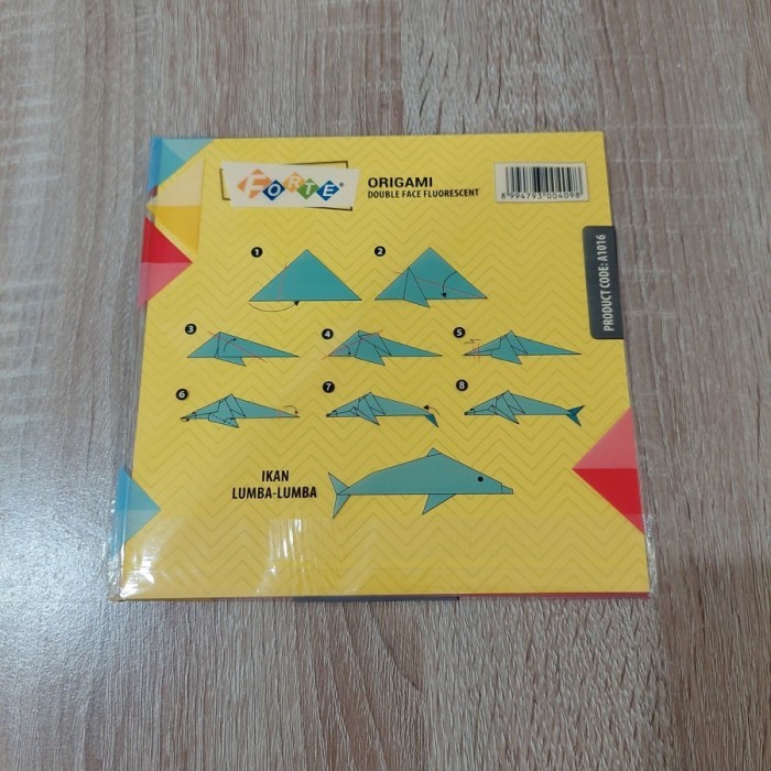 

Origami Kertas Lipat Forte Warna Warni 2 Sisi Ukuran 16 X 16 Cm Isi 25 Lembar / 16X16 Anak Sekolah