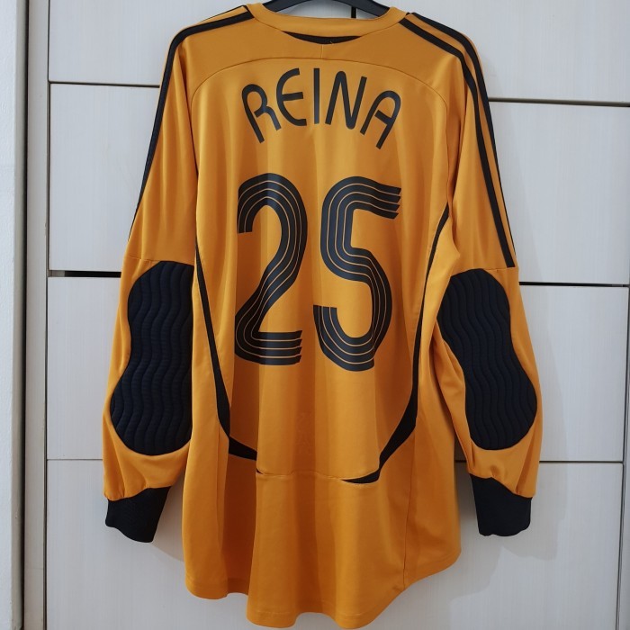 JERSEY ORIGINAL LIVERPOOL GK 06/07 LS #25 REINA FINAL ATHENS