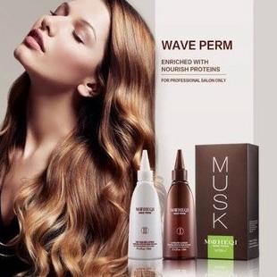 TERBARU - OBAT KERITING RAMBUT PERMANEN MUSK MOCHEQI PERM CURLY WAVE WAVY HAIR