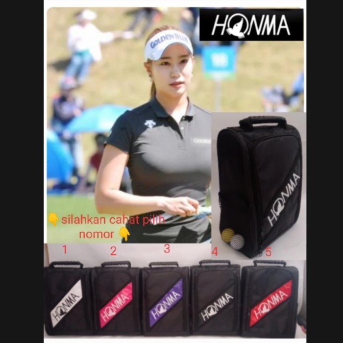 Tas golf. Tas sepatu golf HONMA